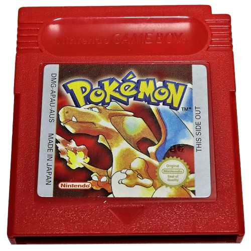GBC Game Boy Color Pokémon Video Game Cartridges - Blue/Crystal/Green/Gold/Red/Silver/Yellow