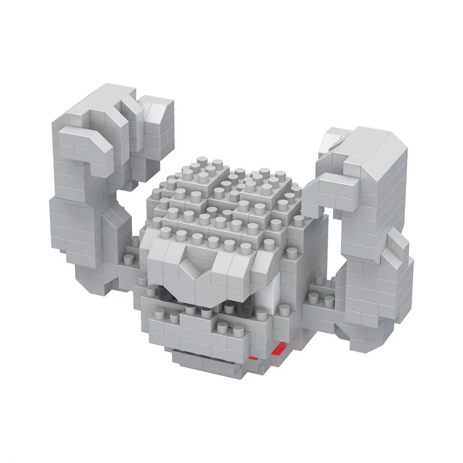 DIY Pokemon Blocks Small Cartoon Mini Building Block Pikachu Charizard Eevee Mewtwo Anime Assemble Action Model Dolls Toys