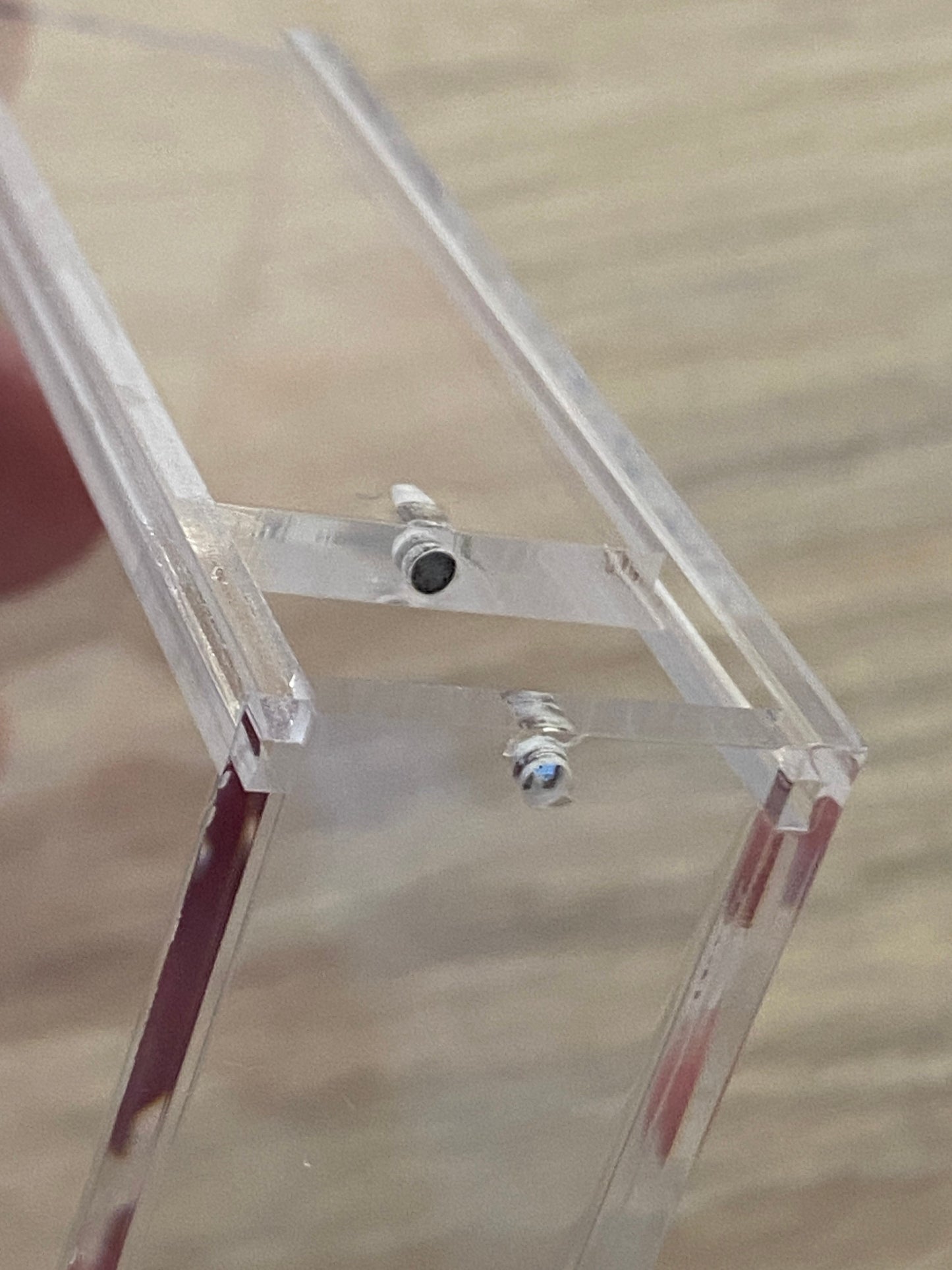 Clear Acrylic Sliding Lid Box for 3D Shadowbox Pokemon Diorama Card