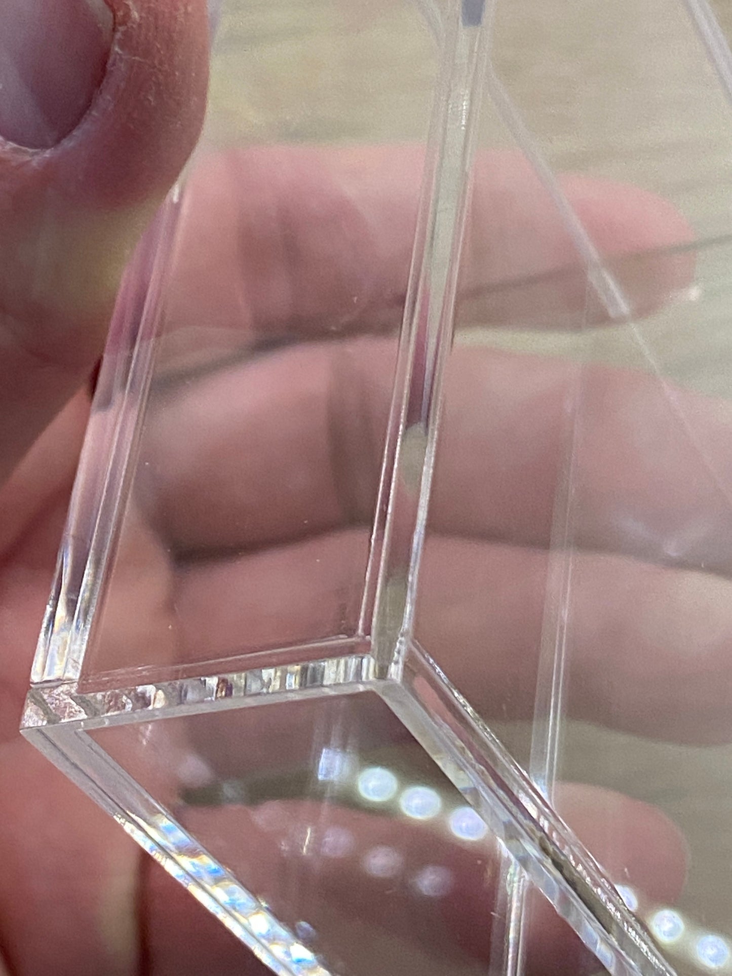 Clear Acrylic Sliding Lid Box for 3D Shadowbox Pokemon Diorama Card