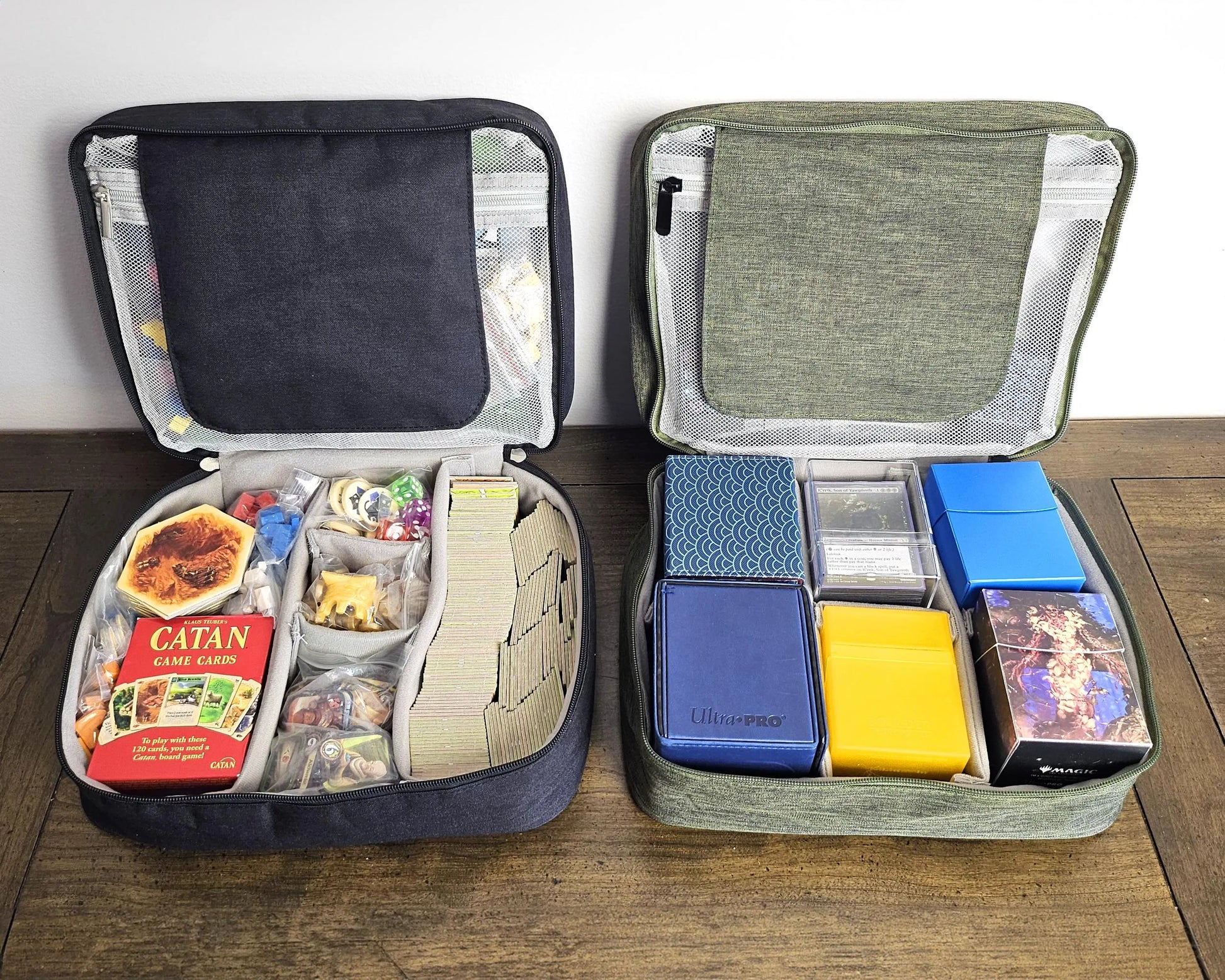 Keep - Tabletop Game Bag for TCG Decks and Small to Medium Board Games Unboxed | for MTG, Settlers, Pokemon, Yu-Gi-Oh, and More