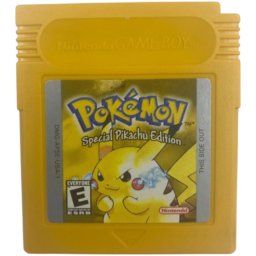 GBC Game Boy Color Pokémon Video Game Cartridges - Blue/Crystal/Green/Gold/Red/Silver/Yellow