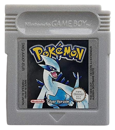 GBC Game Boy Color Pokémon Video Game Cartridges - Blue/Crystal/Green/Gold/Red/Silver/Yellow