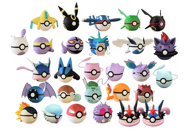 3D Pokemon Balls