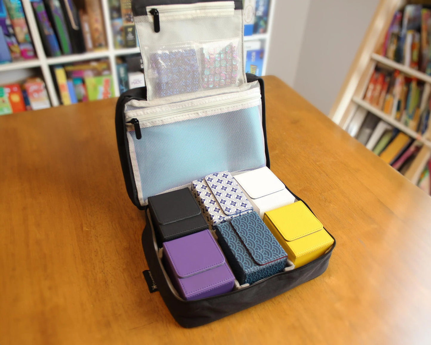 Keep - Tabletop Game Bag for TCG Decks and Small to Medium Board Games Unboxed | for MTG, Settlers, Pokemon, Yu-Gi-Oh, and More