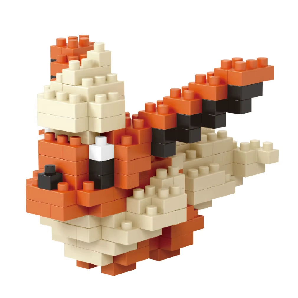 DIY Pokemon Blocks Small Cartoon Mini Building Block Pikachu Charizard Eevee Mewtwo Anime Assemble Action Model Dolls Toys
