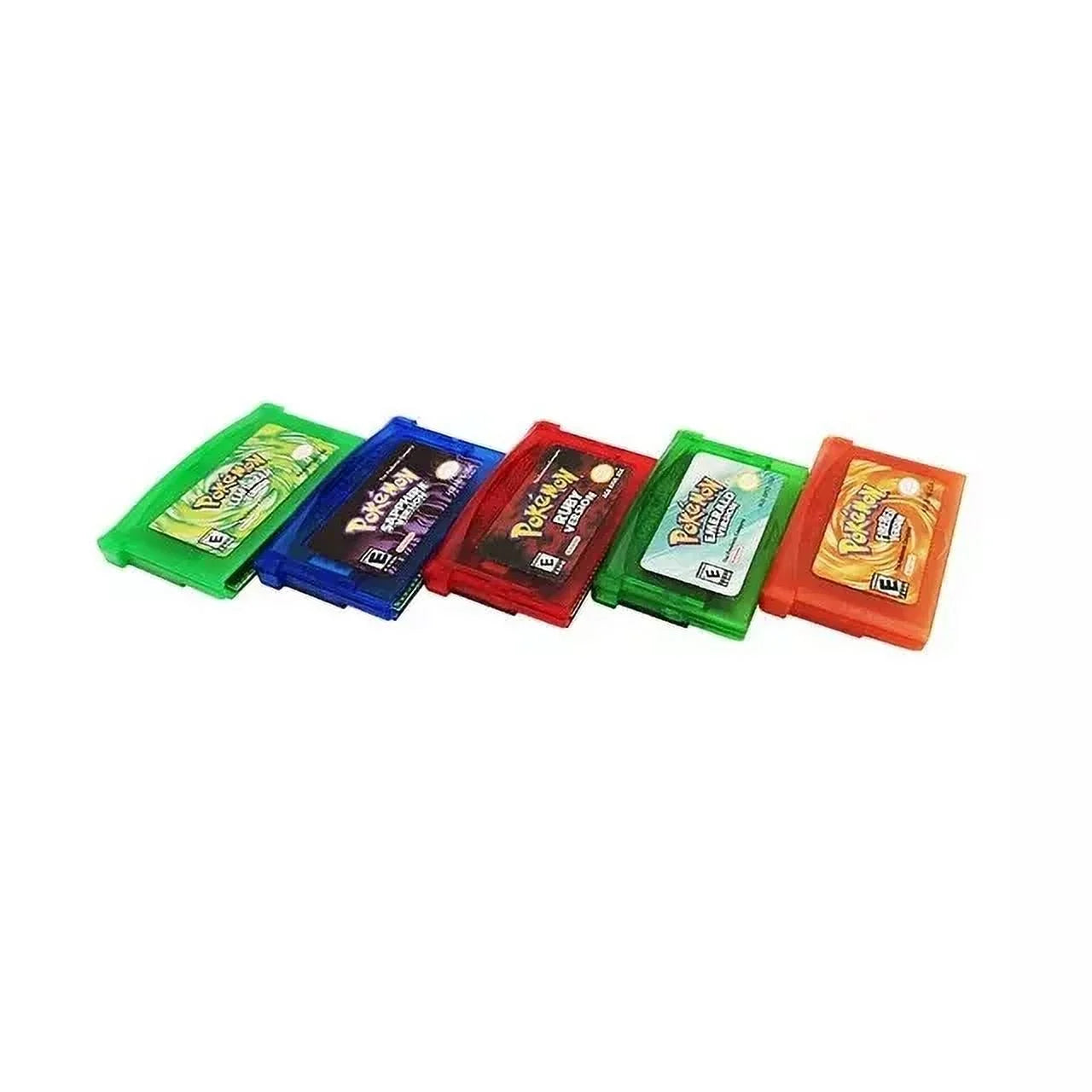 GBA Game Boy Advance Pokémon Video Game Cartridges - Emerald FireRed Leafgreen Ruby Sapphire