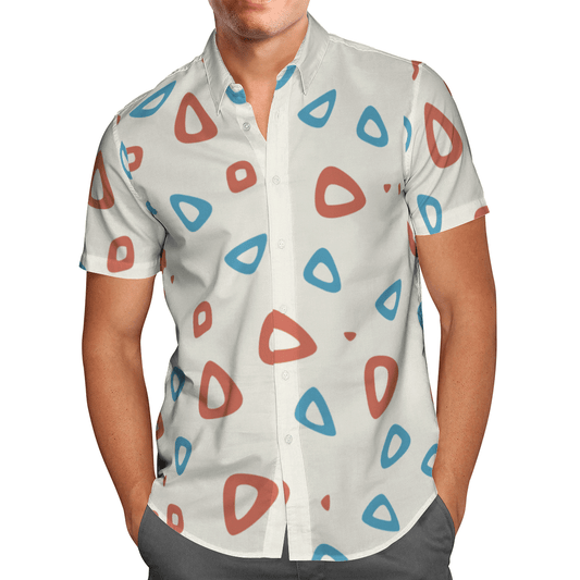 Pokémon Summer Short Sleeved Hawaiian Shirt