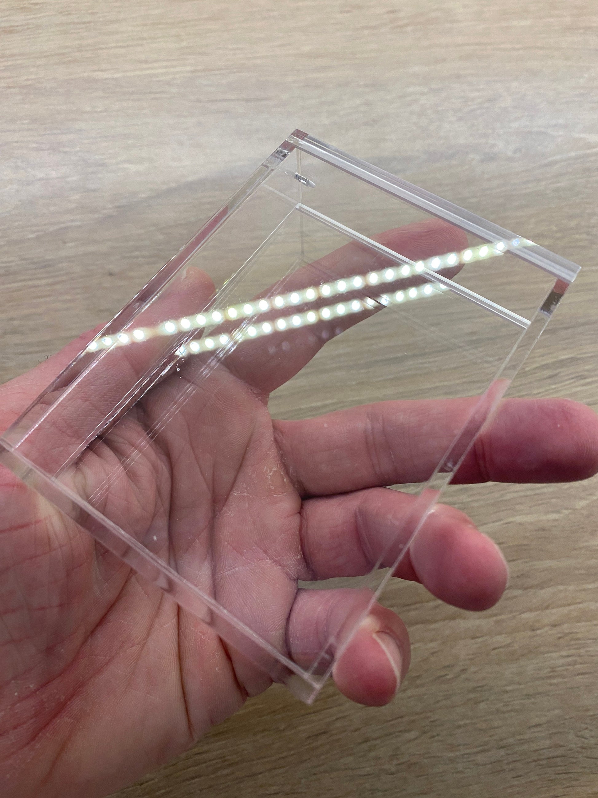 Clear Acrylic Sliding Lid Box for 3D Shadowbox Pokemon Diorama Card