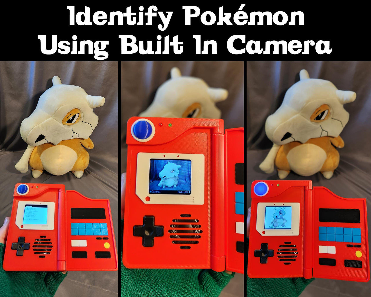 Real Electronic Talking Pokédex - 1025 Pokémon - Fully Functional